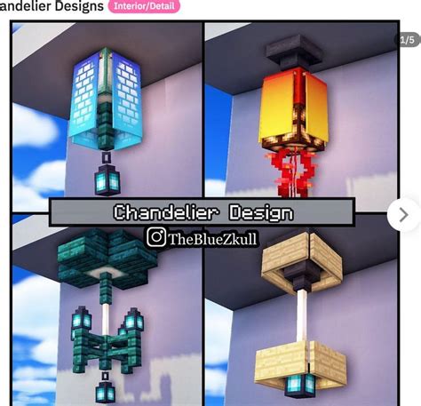 Minecraft 8 ideas of lantern designs – Artofit