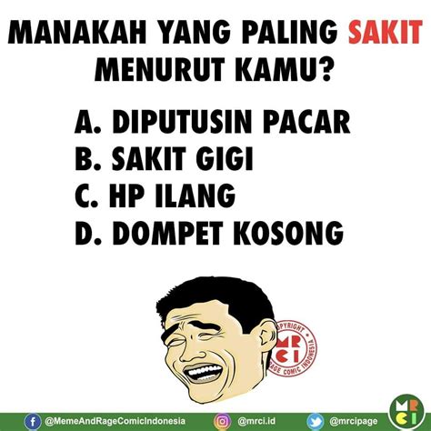 10 Meme Momen Saat Sakit Gigi Ini Lucu Cenat Cenut