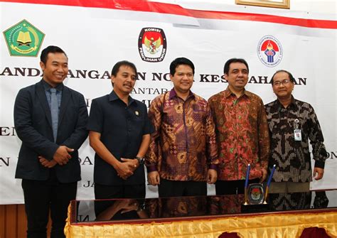 Kemenag Kemenpora Dan KPU Sepakati Sukseskan Pemilu