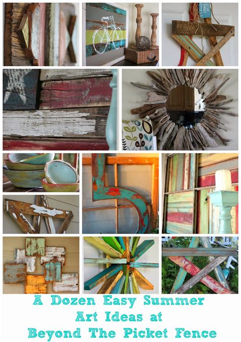 Beyond The Picket Fence: Summer "Art" Ideas