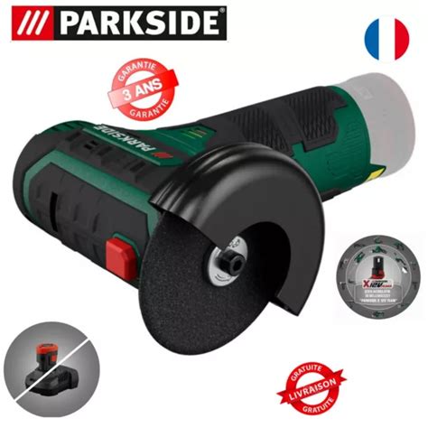 PARKSIDE MEULEUSE D ANGLE Sans Fil PWSA 12B1 Sans Bat Ni Chargeur