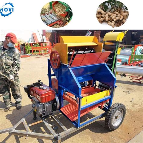 Hot Sale Peanut Picking Machine Groundnut Picker Dry Wet Peanut