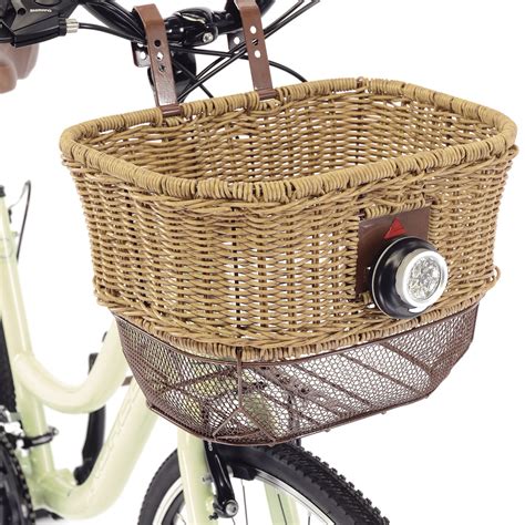 City Wicker Front Baskets Baskets Products Axiom Cycling Gear