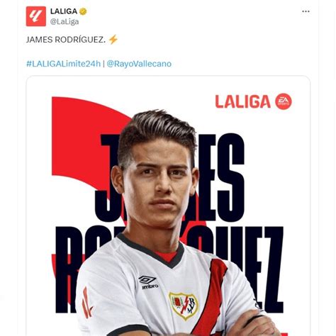 Hora Y Dónde Ver El Debut De James Rodríguez Con El Rayo Vallecano El