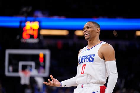 Russell Westbrook Gets Into It With A Fan Wearing A Balloon Hat OutKick