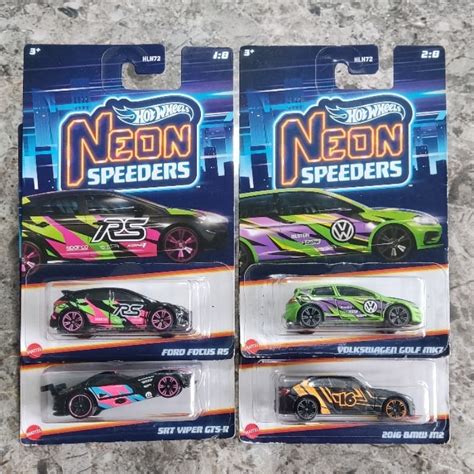 Jual Hot Wheels Seri Neon Speeders Hw Series Shopee Indonesia
