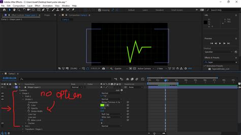 Tapered Stroke Option For Shape Layer Is Not Show Adobe Community