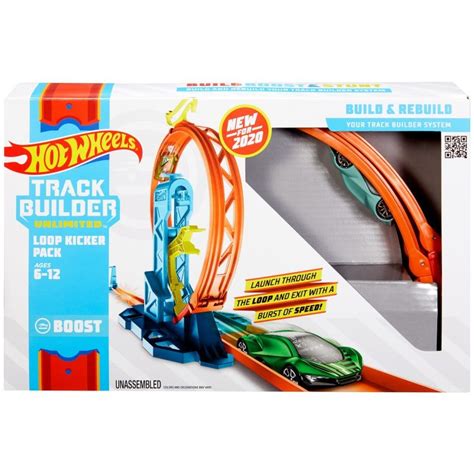 Mattel Hot Wheels Track Builder Zestaw P Tla Z Przyspieszeniem Glc