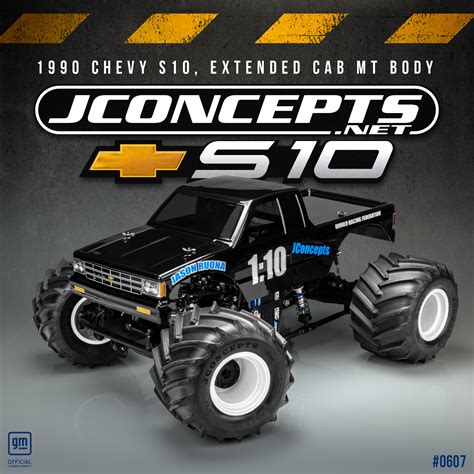 Jconcepts New Release 1990 Chevy S10 Extended Cab Mt Body Jconcepts Blog