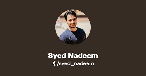 Syed Nadeem Linktree