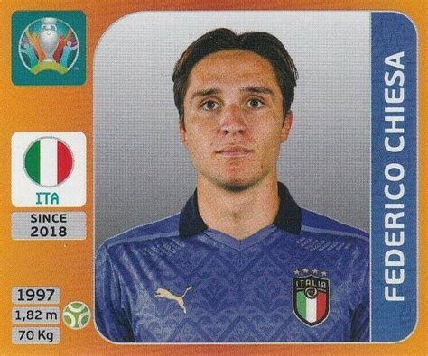 Panini Euro Em 2020 2021 Tournament Edition Sticker No 28 Federico