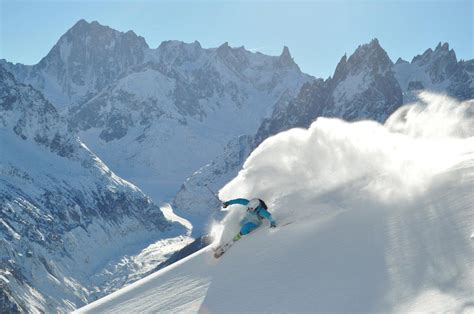 Top 10 Off Piste Ski Routes In Chamonix Powderbeds