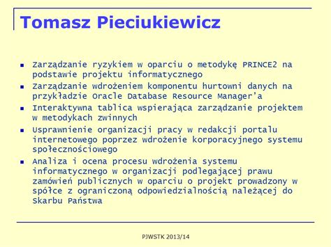 Zarz Dzanie Projektami I Ppt Pobierz