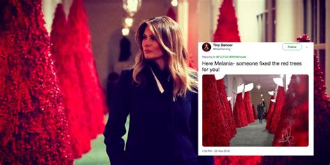 Melania Trump hits back at trolls criticising her 'creepy' red ...