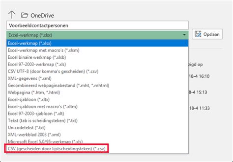 Csv Bestanden Maken Of Bewerken Om In Outlook Te Importeren Microsoft