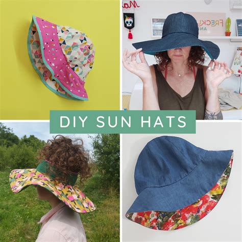 Sun Hat Sewing Pattern Round Up Freckles And Co