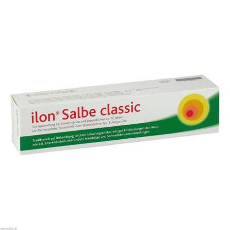 Ilon Salbe Classic G Preisvergleich Pzn Medipreis De