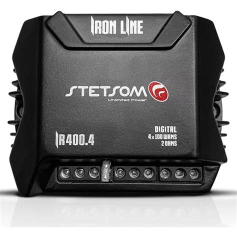 Módulo Amplificador Stetsom Iron Line Ir 400 4 400w rms