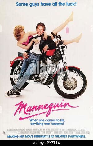 MANNEQUIN -1987 POSTER Stock Photo - Alamy