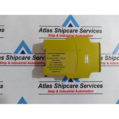 Pilz S Mn Vac C O Thermistor Monitoring Relay Atlas Shipcare Services