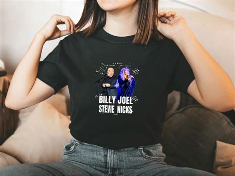 Billy Joel And Stevie Nicks Tour 2023 Shirtvintage Retro Etsy