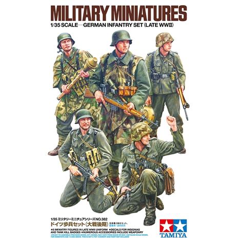 Tamiya German Infantry Figure Set Scale Kit Jacksons