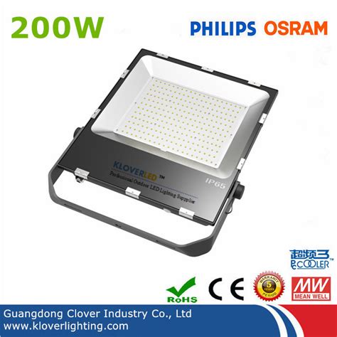 200W LED Flood Light Outdoor With Philips Chip And Meanwell Driver