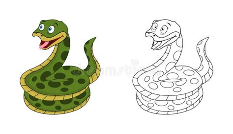 Cartoon Snake Reptile Top View Stock Illustrations – 40 Cartoon Snake Reptile Top View Stock ...