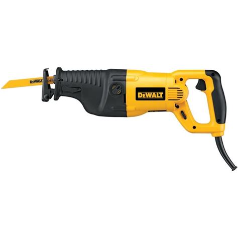 DEWALT 13-Amp Keyless Variable Speed Corded Reciprocating Saw with Case ...