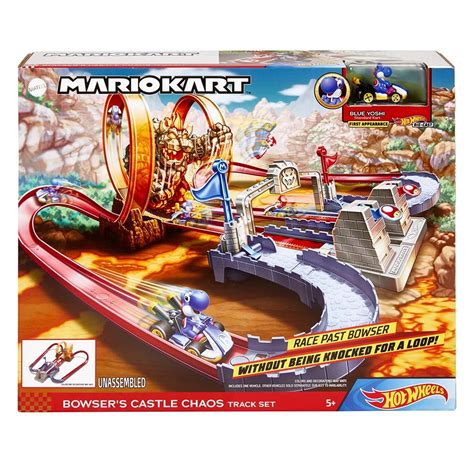 Hot Wheels Mario Kart Bowserın Kalesinde Kaos Oyun Seti GNM22 Nezih