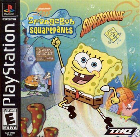 Sponge Bob Square Pants Super Sponge Sony Playstation