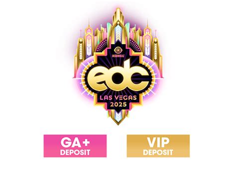 2025 EDC Las Vegas 3 Day VIP Elevated Experience Pass