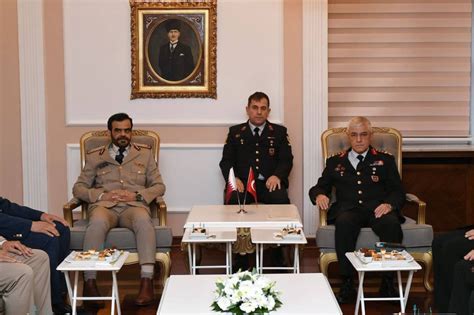 Amiri Guard Commander Meets Turkiye S Interior Minister Gendarmerie