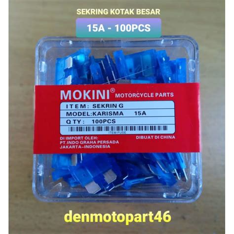 Jual Sekring Tancap Colok Keramik Kotak Kecil Dan Besar 10A 15A 20A