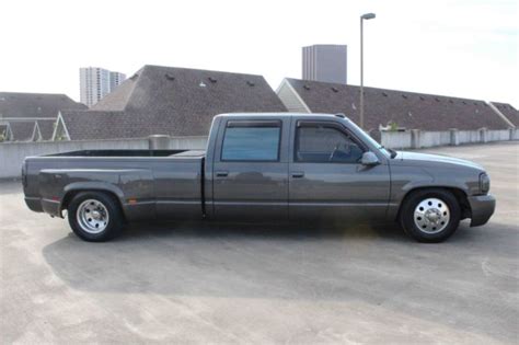 Classic Custom Chevy Chevrolet Silverado Dually Show Truck Ck3500 Crew Cab