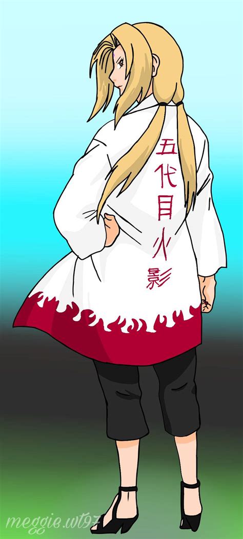 Tsunade Senju Godaime Hokage Redrawing Digitalart Naruto Amino