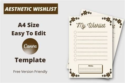 Aesthetic To Do List Template For Canva Graphic By Yumiace Creative