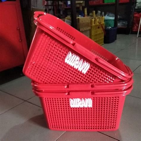 Jual Keranjang Belanja Plastik Minimarket Toko Supermarket Mirani