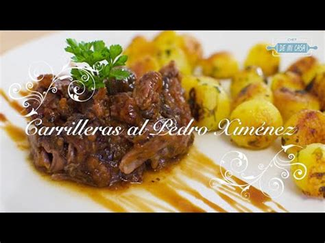 Receta irresistible Carrilleras de cerdo al Pedro Ximénez en olla