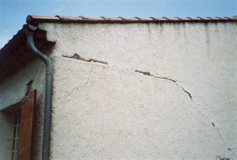 Apparition De Fissures Et Autres Dommages Dans Votre Habitation