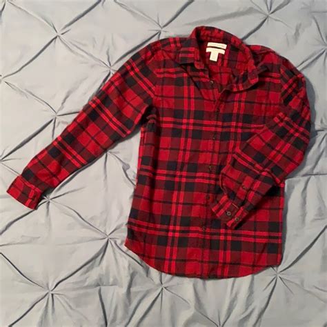 Amazon Essentials Shirts Buffalo Plaid Flannel Button Down Poshmark