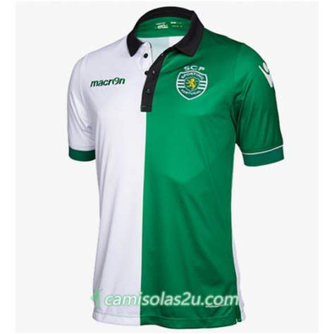 Camisolas de Futebol Sporting Equipamento 3ª 2017/18 Manga Curta