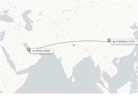 Direct Non Stop Flights From Doha To Chengdu Schedules