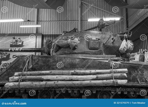 Sherman Fury Tank Editorial Stock Image Image Of Industry 321579379