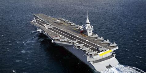 France’s future aircraft-carrier revealed