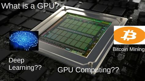 Gpu Graphics Processing Unit Explained Youtube