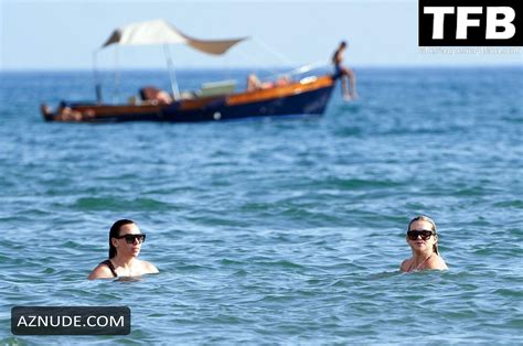 Alessia Russo Sexy Seen Flaunting Her Hot Bikini Body At The Beach In Italy Aznude