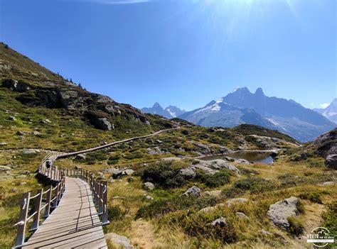 Ruta al Lac Blanc en Chamonix Mont Blanc desde La Flégère