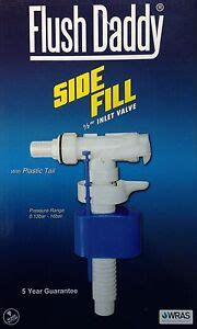 Toilet Cistern 1 2 Side Entry Fill Ball Valve Brass Thread FLUSH