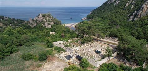 Olympos antik kenti arkeoloji kazıları ödenek zengini çıktı haberi